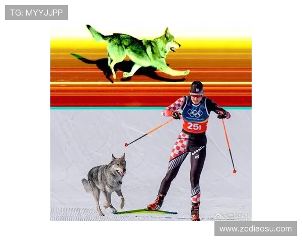 狼犬闯入冬奥滑雪赛场选手幻觉